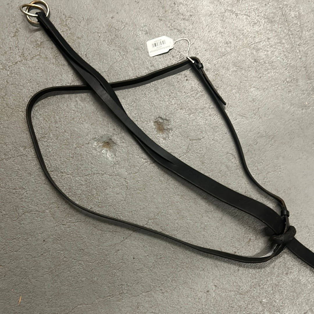 Black Running Martingale-English Tack-Consignment-Evolution Equestrian Co.