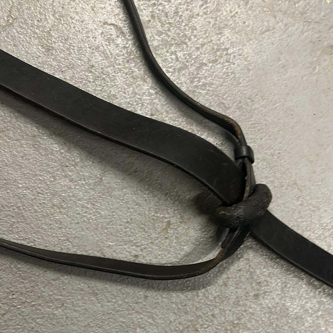 Black Running Martingale-English Tack-Consignment-Evolution Equestrian Co.