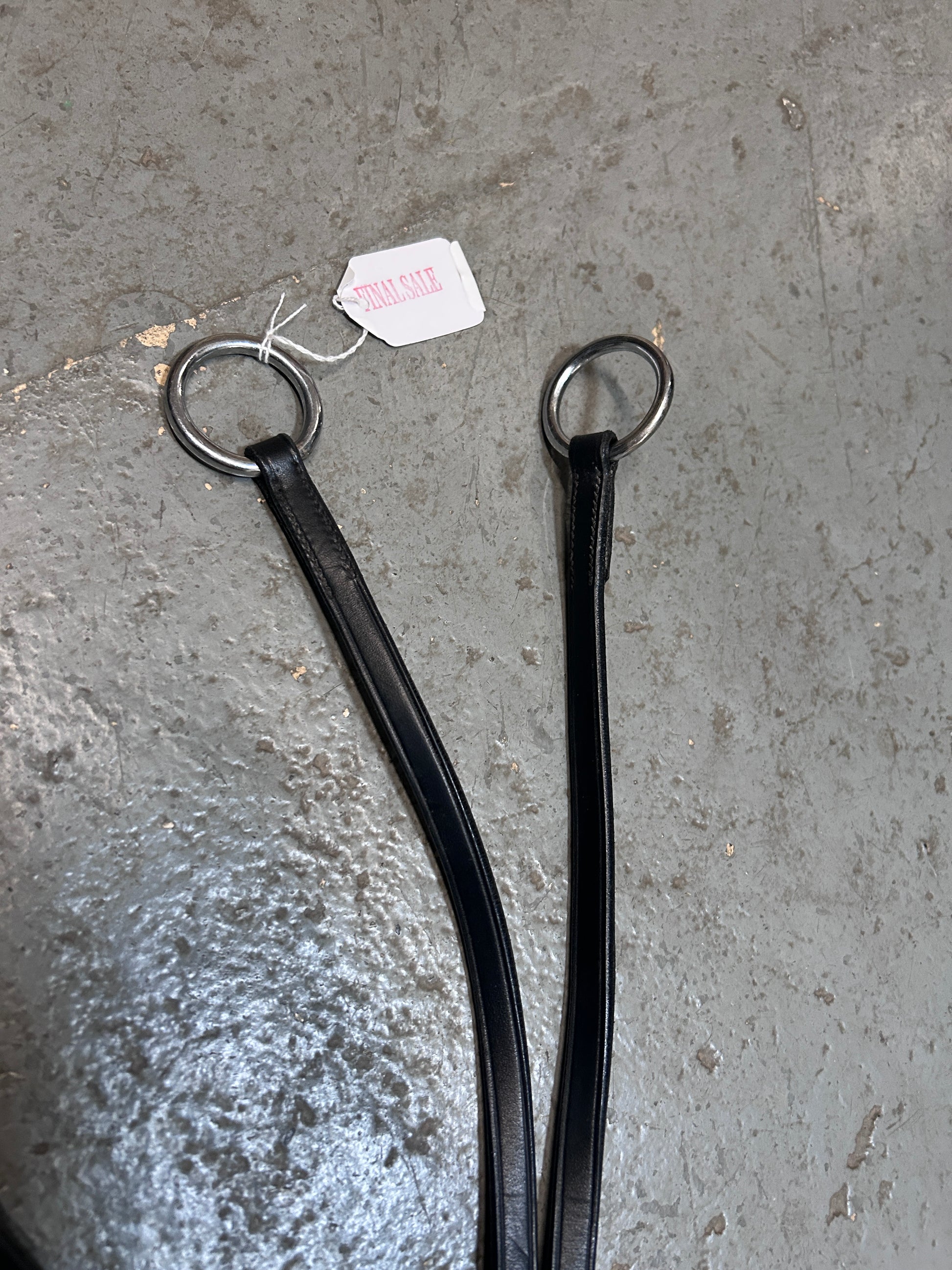Black Running Martingale-English Tack-Consignment-Evolution Equestrian Co.