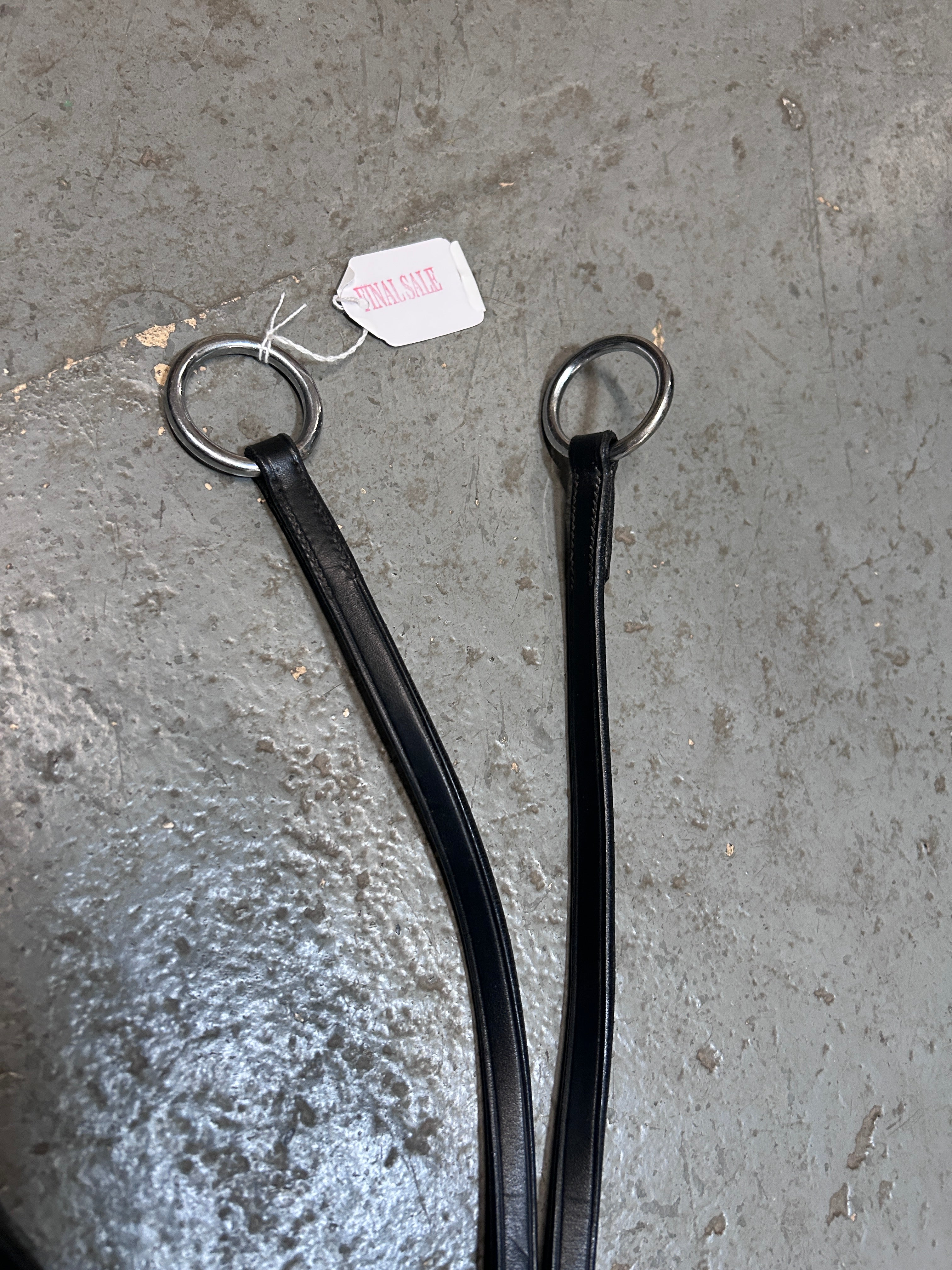 Black Running Martingale-English Tack-Consignment-Evolution Equestrian Co.