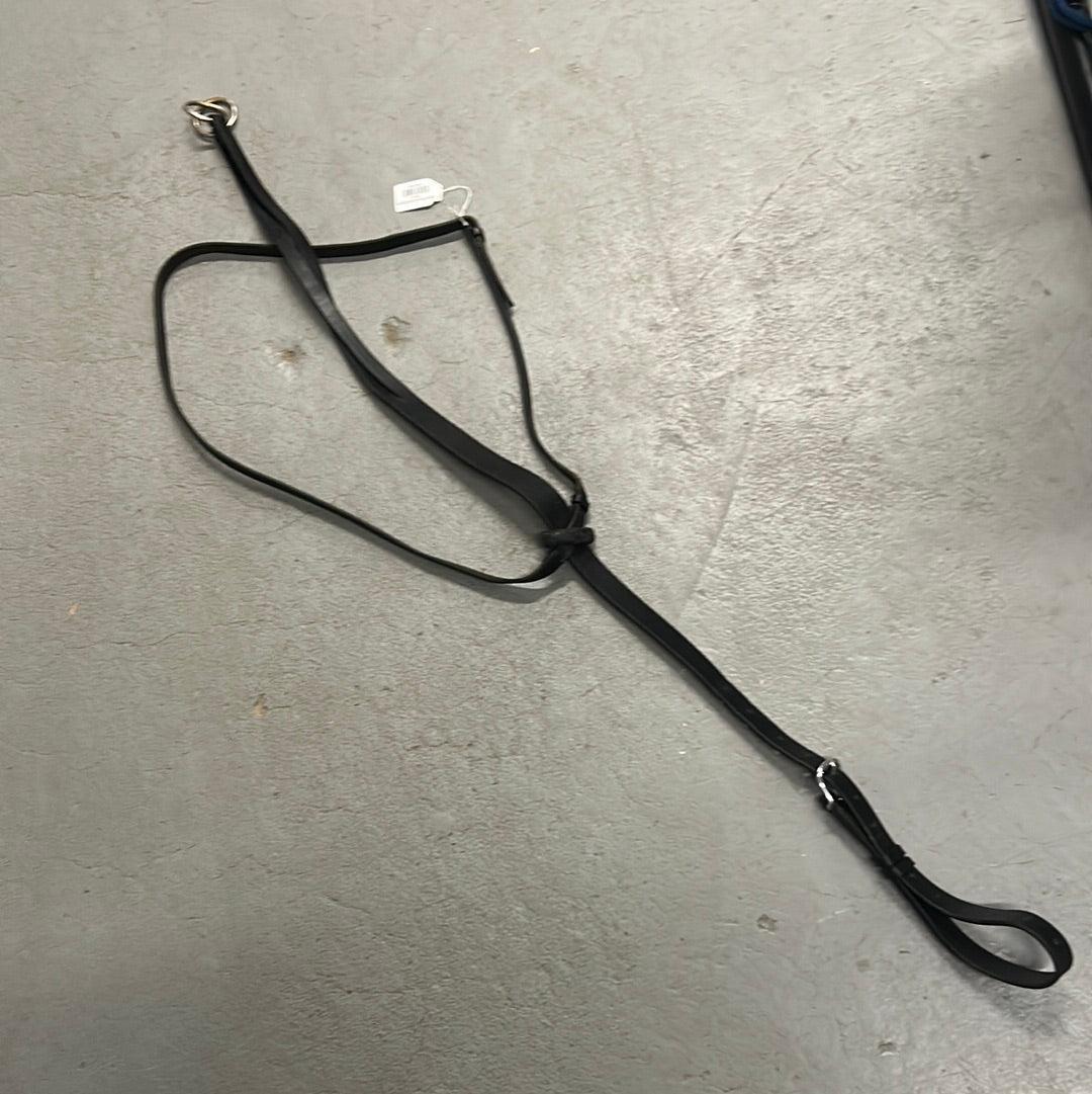 Black Running Martingale-English Tack-Consignment-Evolution Equestrian Co.