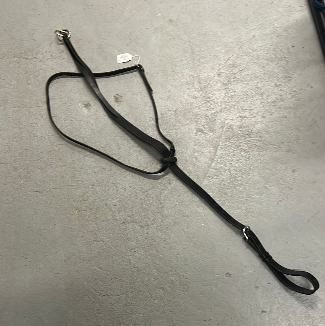 Black Running Martingale-English Tack-Consignment-Evolution Equestrian Co.