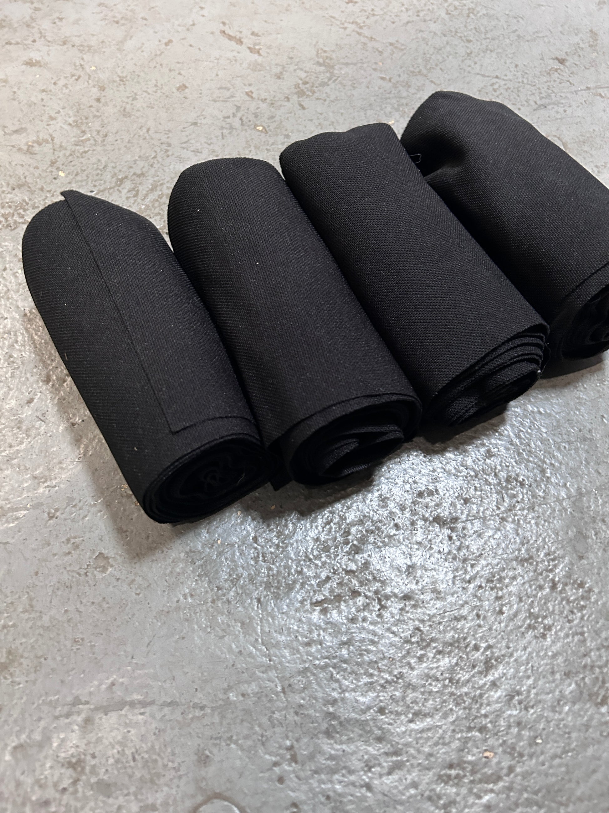 Black Standing Bandages-Horse Leg Wraps-Consignment-Evolution Equestrian Co.