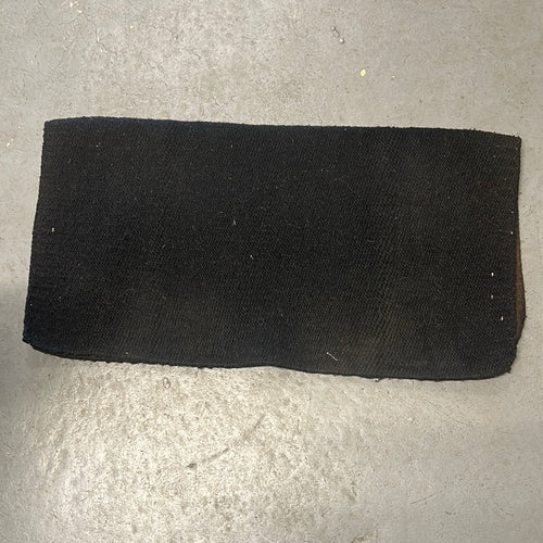 Black Western Saddle Blanket-Western Tack-Consignment-Evolution Equestrian Co.