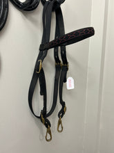 Load image into Gallery viewer, Black and Red Nylon Tack Set-Western Tack-Consignment-Evolution Equestrian Co.
