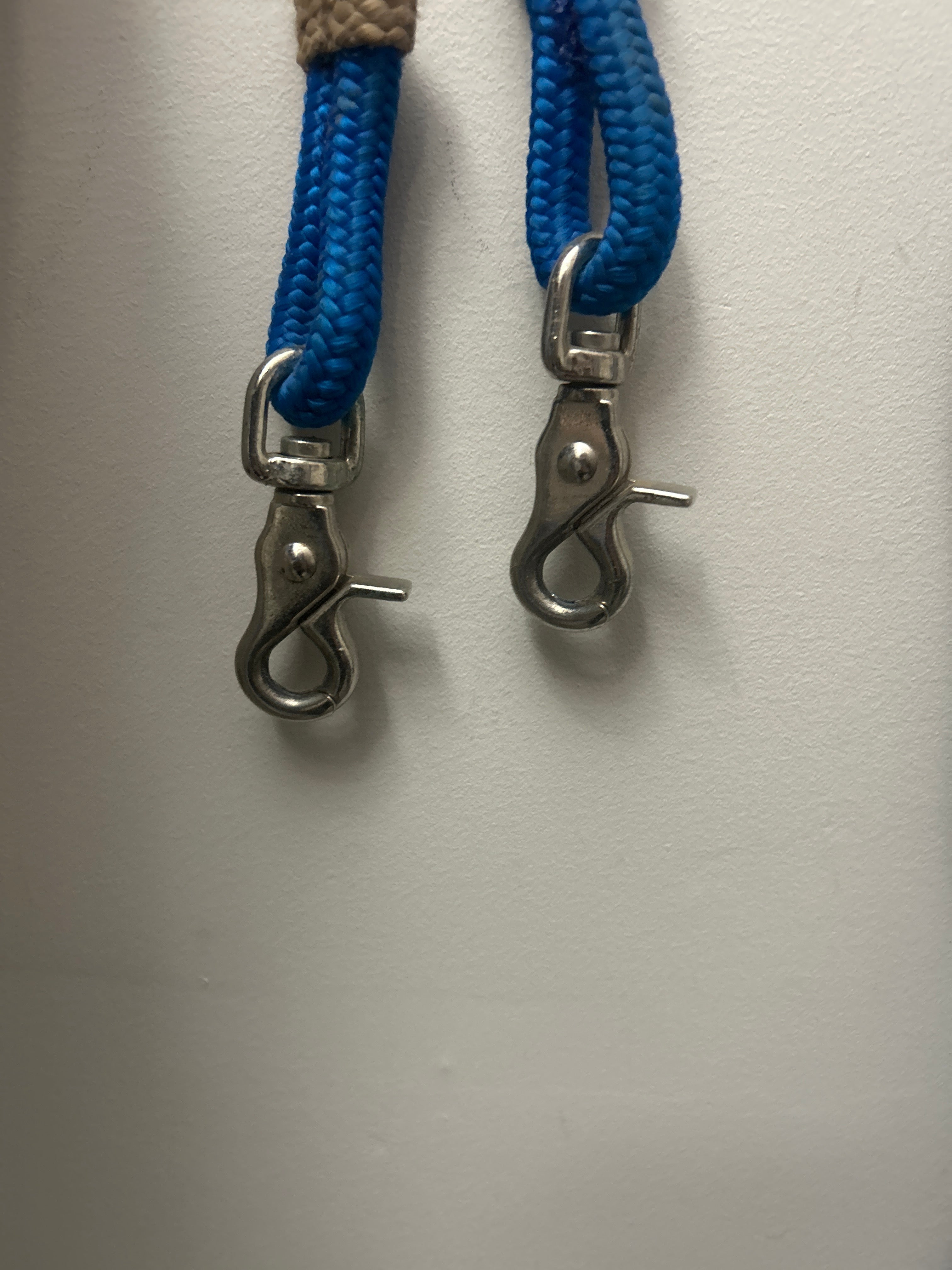 Blue Rope Headstall and Reins-Western Headstall-Consignment-Evolution Equestrian Co.