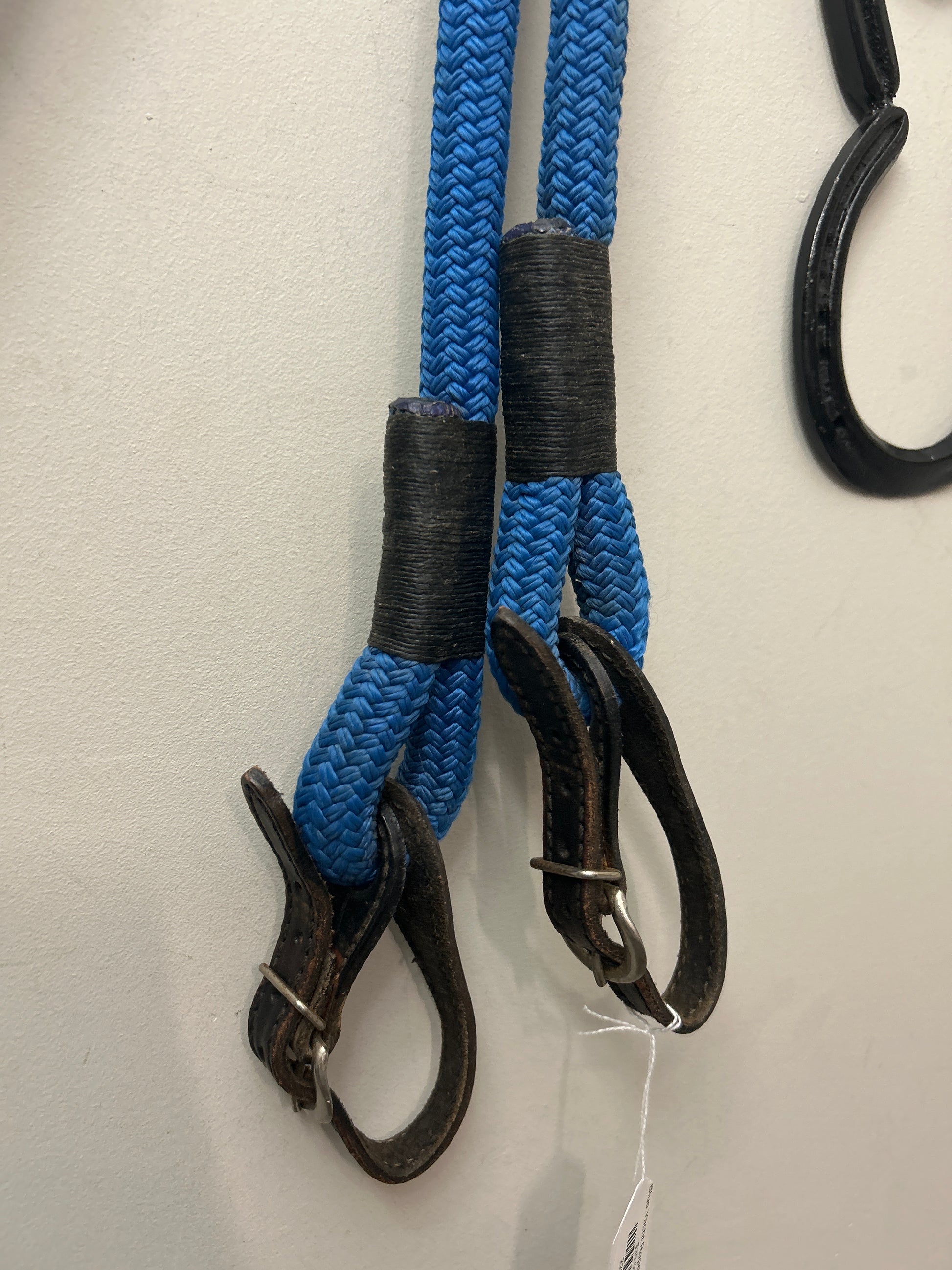 Blue Yacht Rope Reins 9'-Western Reins-Consignment-Evolution Equestrian Co.
