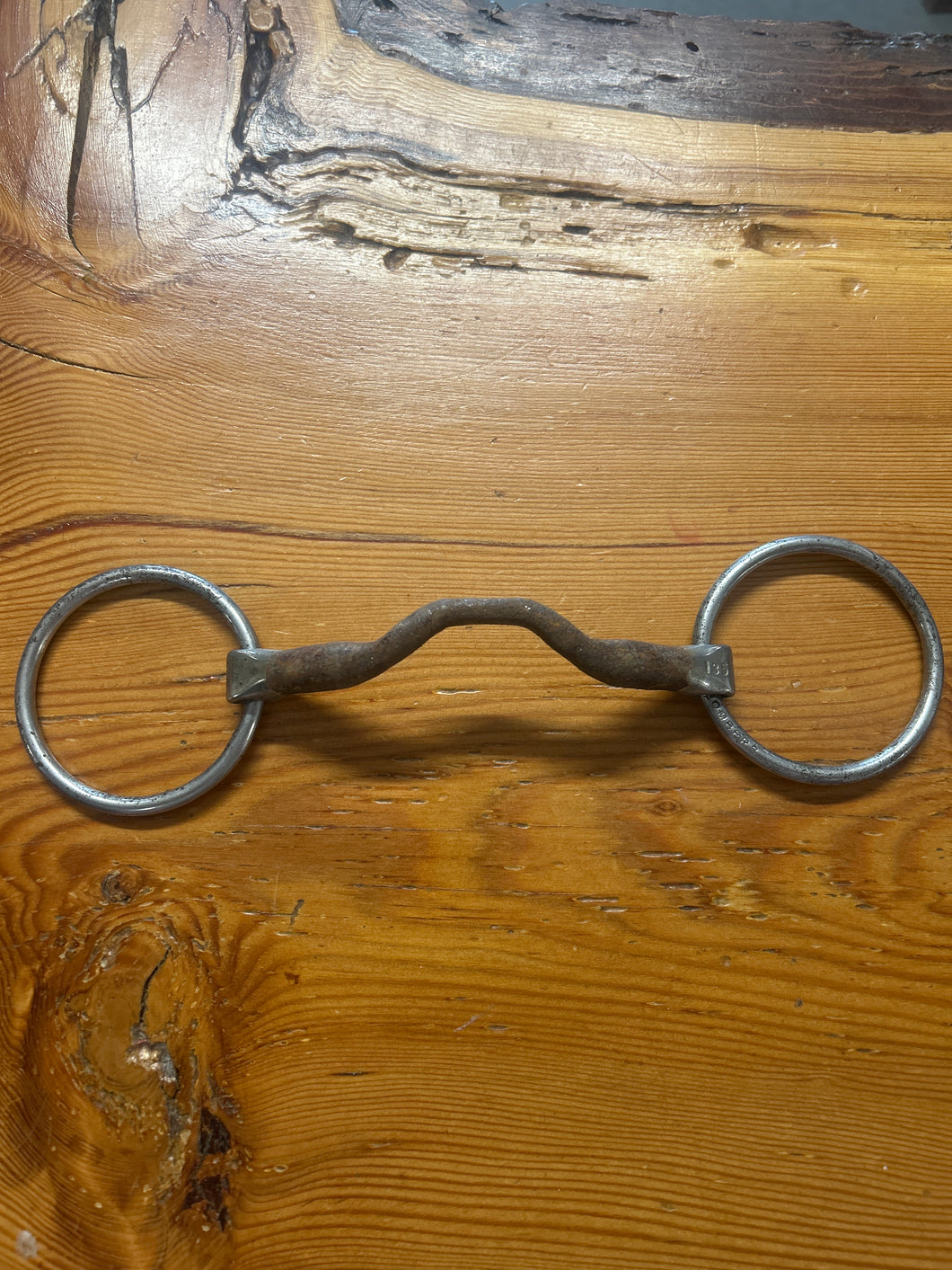 Bombers Loose Ring Happy Tongue Bit-Bits-Consignment-Evolution Equestrian Co.