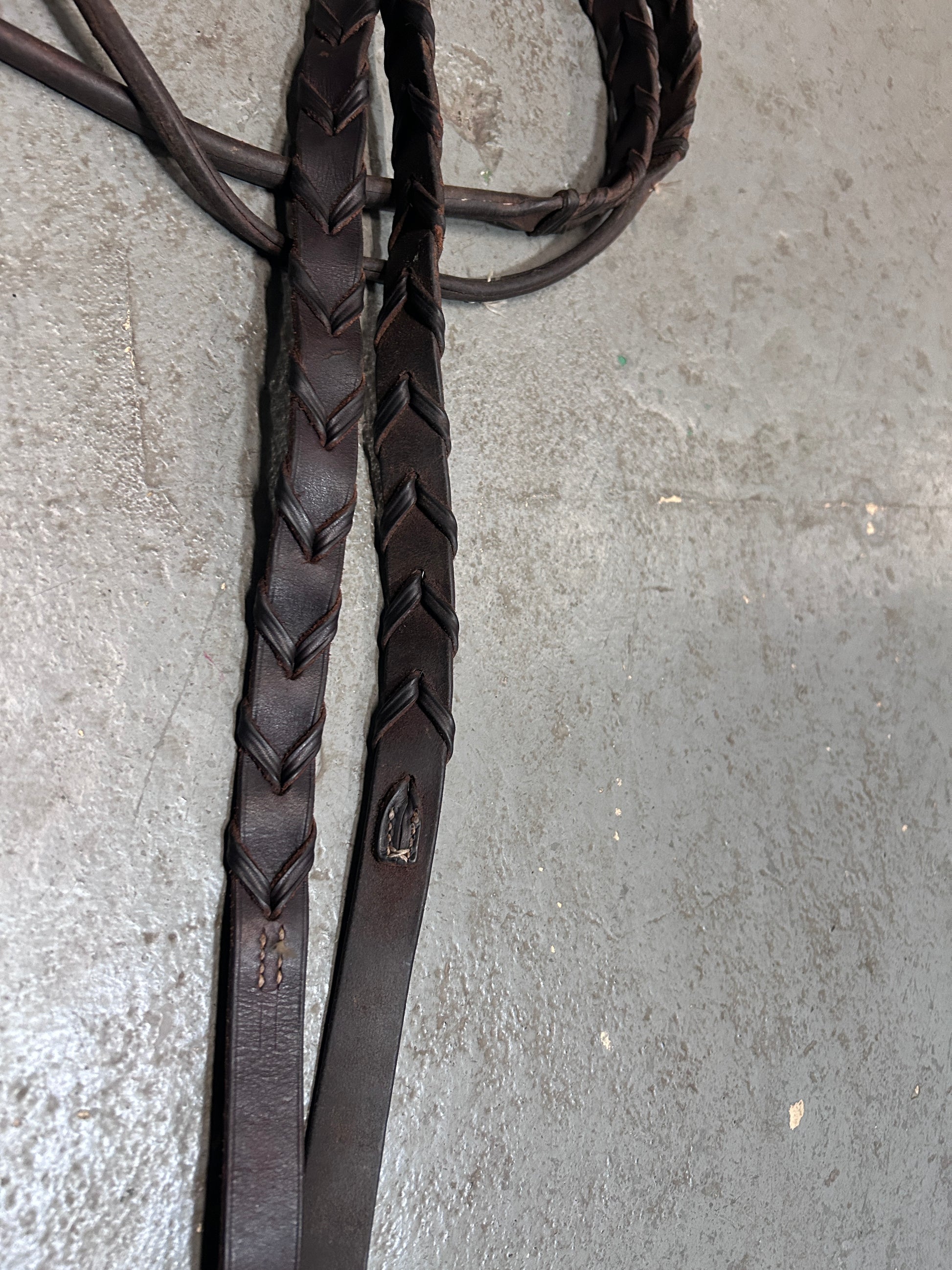 Borelli English Reins-English Tack-Consignment-Evolution Equestrian Co.