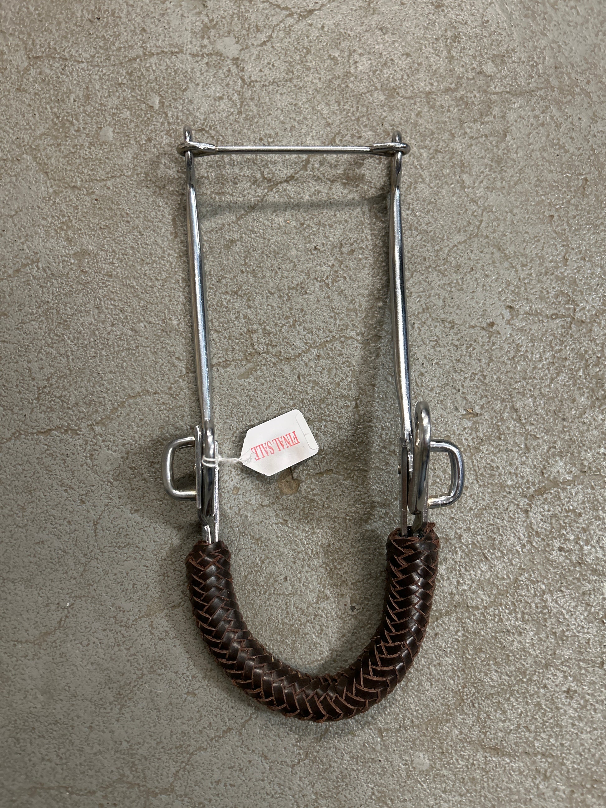 Braided Leather Mechanical Hackamore-Bitless Bridle-Consignment-Evolution Equestrian Co.