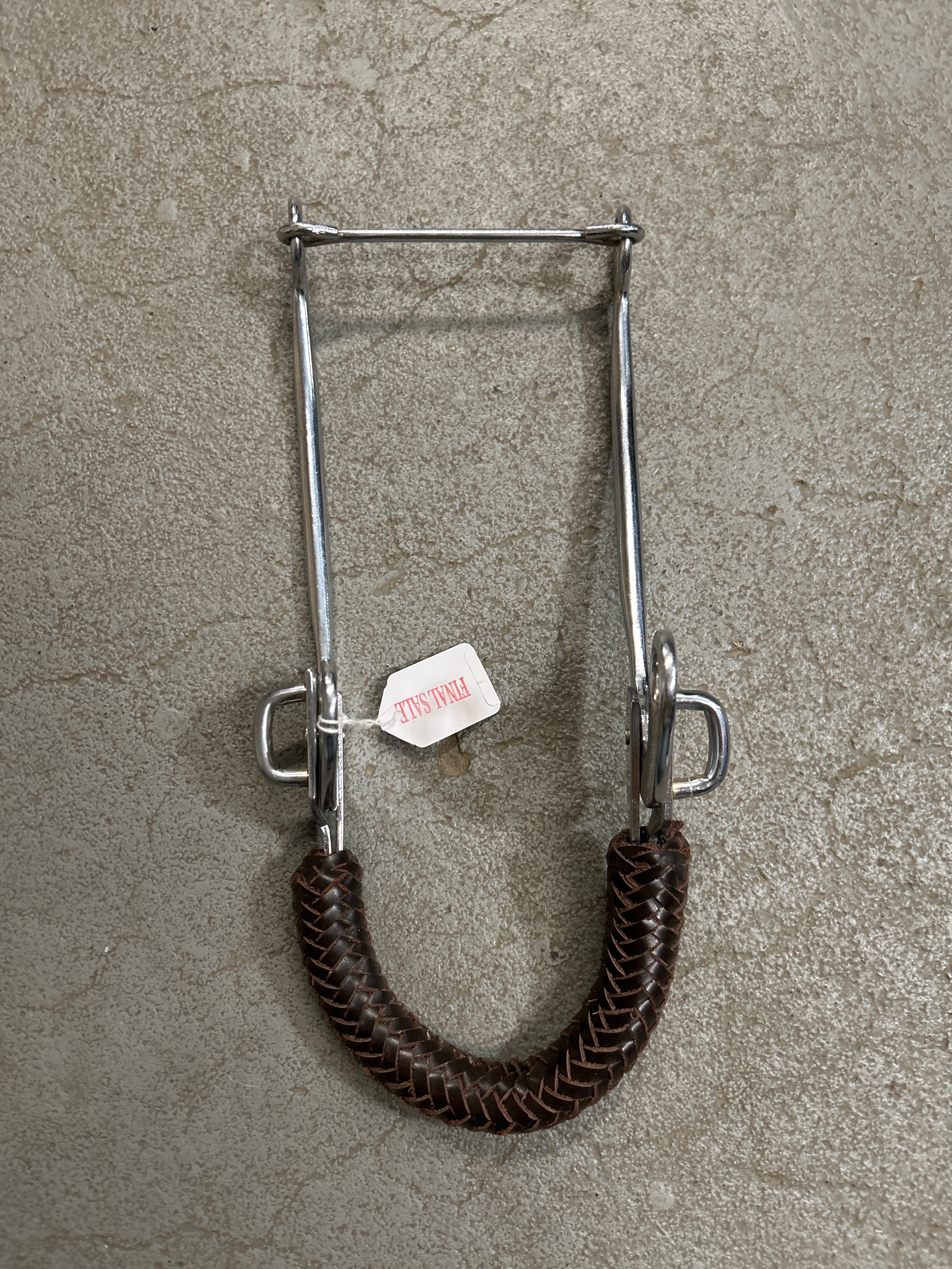 Braided Leather Mechanical Hackamore-Bitless Bridle-Consignment-Evolution Equestrian Co.