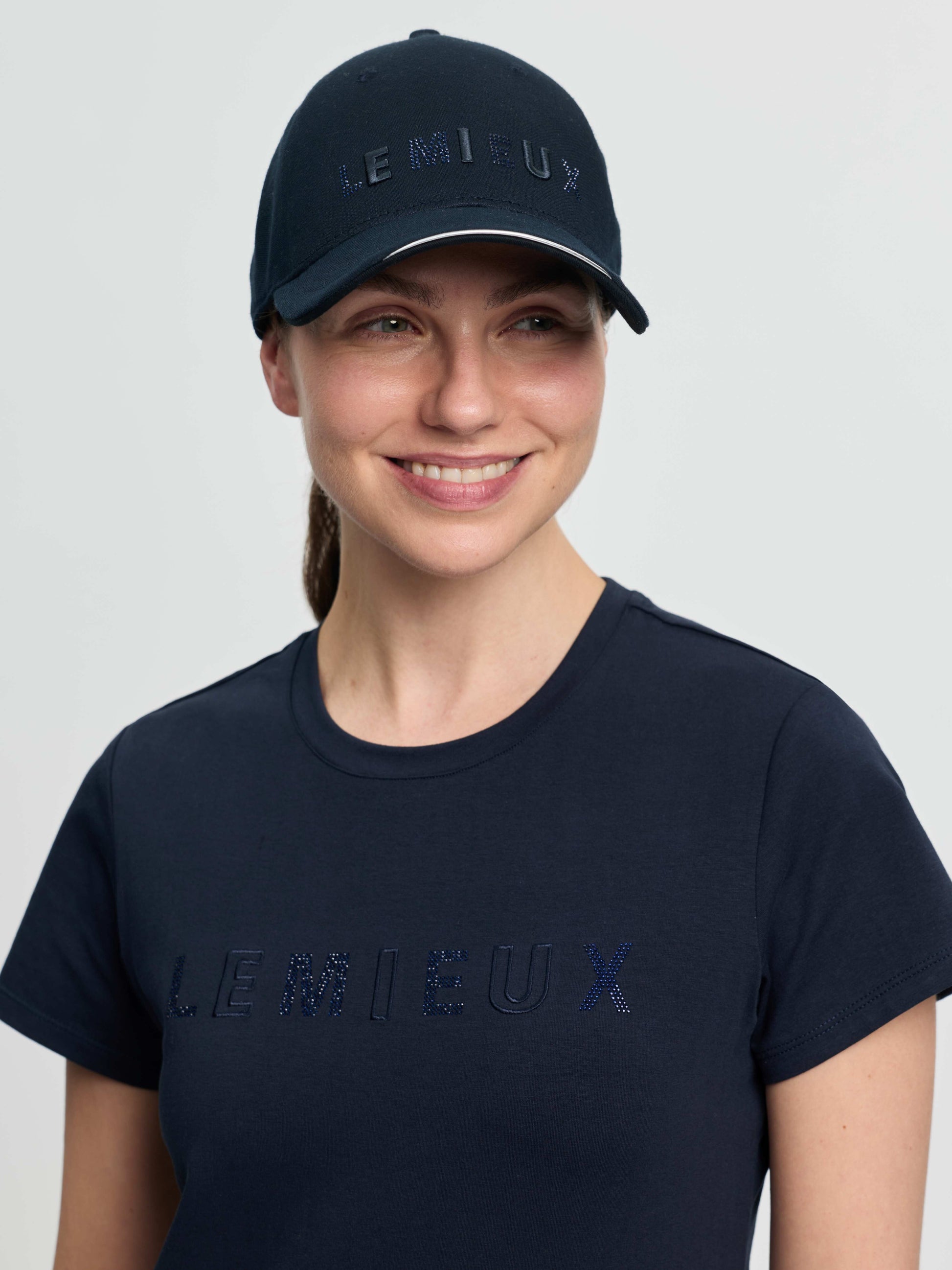 Brilliance Baseball Cap-Hat-LeMieux-Navy-Evolution Equestrian Co.