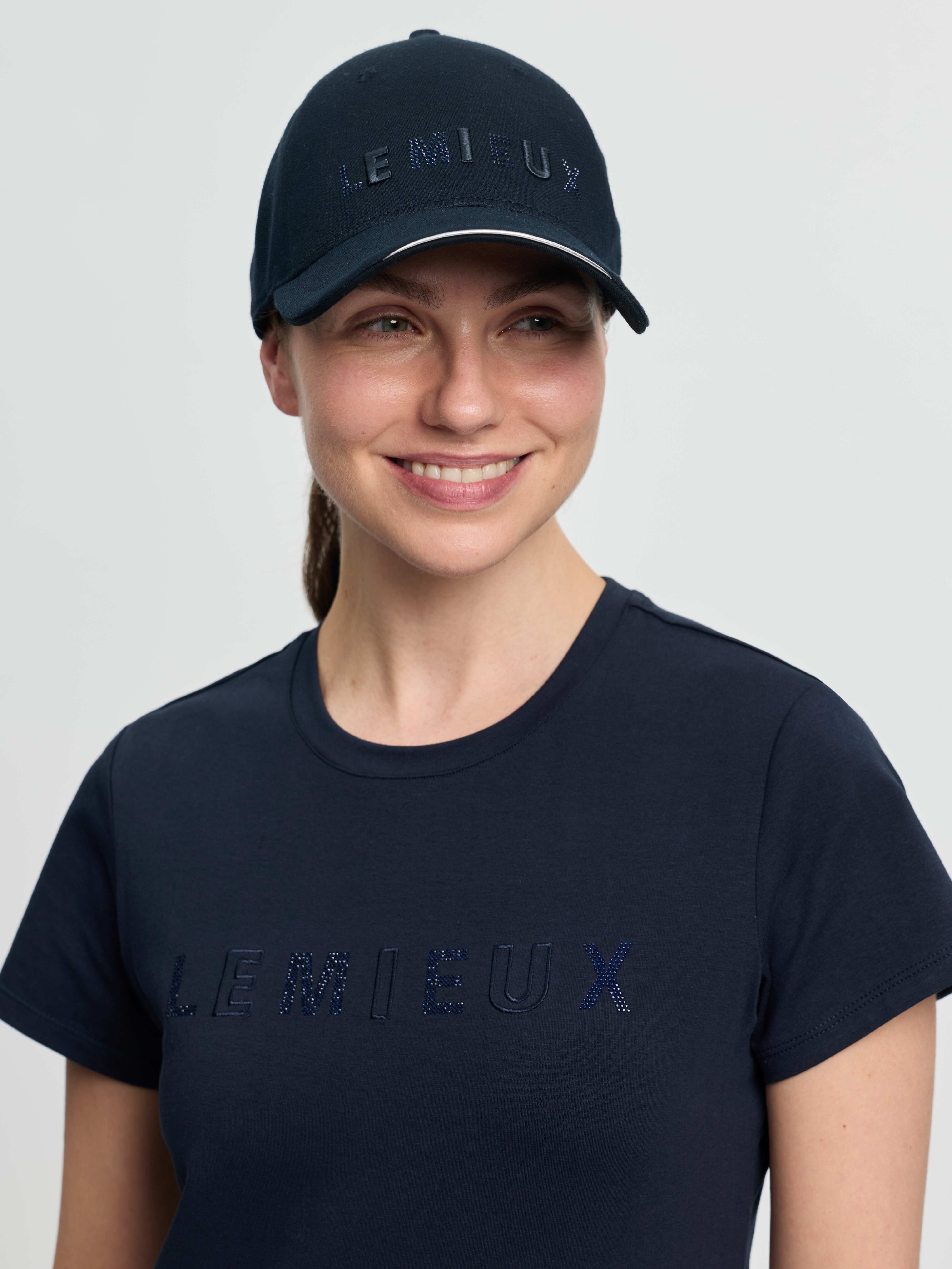 Brilliance Baseball Cap-Hat-LeMieux-Navy-Evolution Equestrian Co.