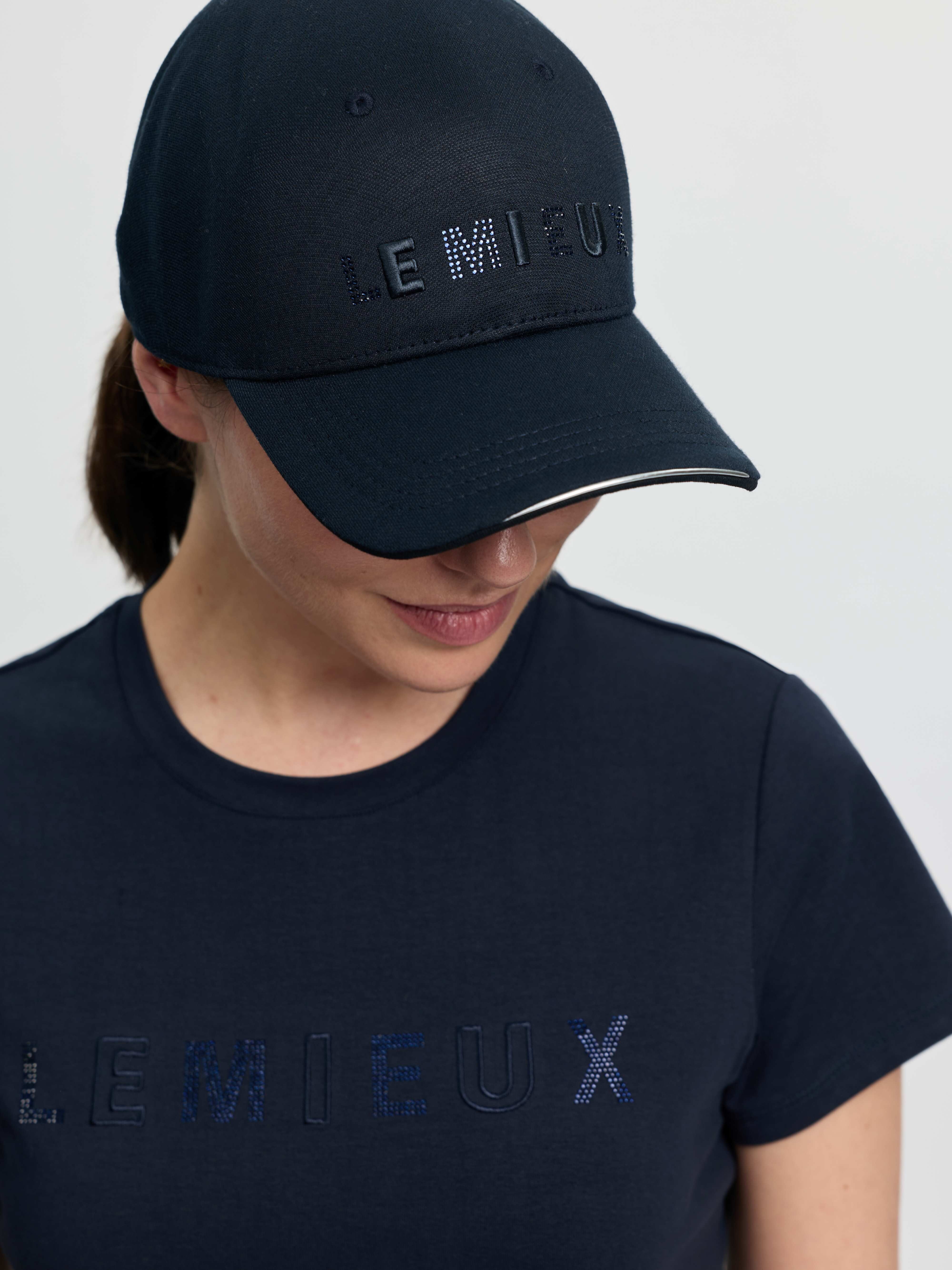 Brilliance Baseball Cap-Hat-LeMieux-Navy-Evolution Equestrian Co.