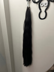 Broomtails by Val True Black Fake Tail-Horse Tack-Consignment-Evolution Equestrian Co.