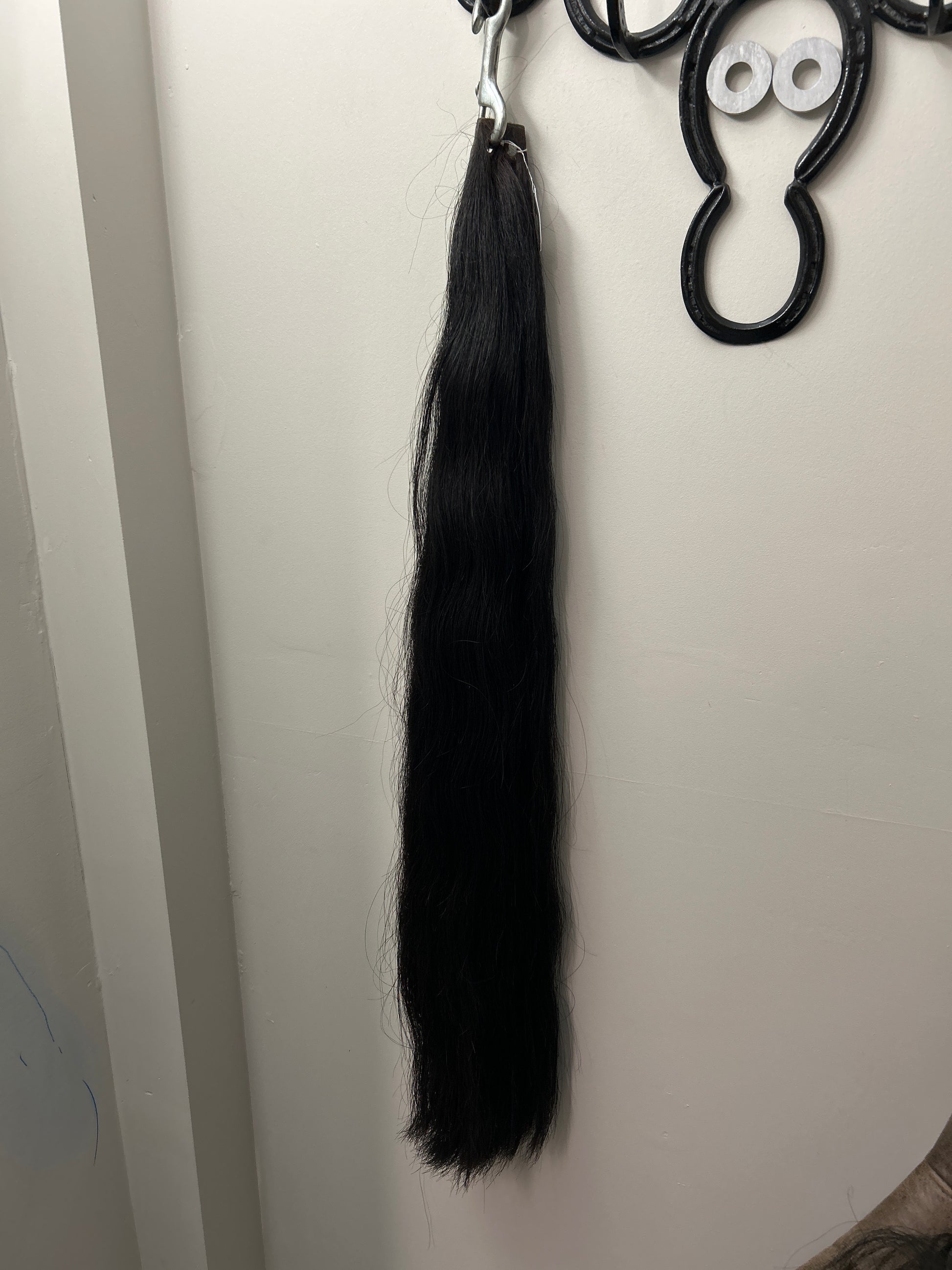 Broomtails by Val True Black Fake Tail-Horse Tack-Consignment-Evolution Equestrian Co.