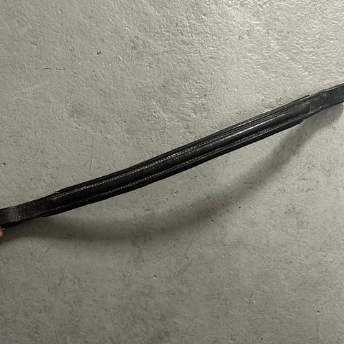 Browband Black-English Tack-Consignment-Evolution Equestrian Co.