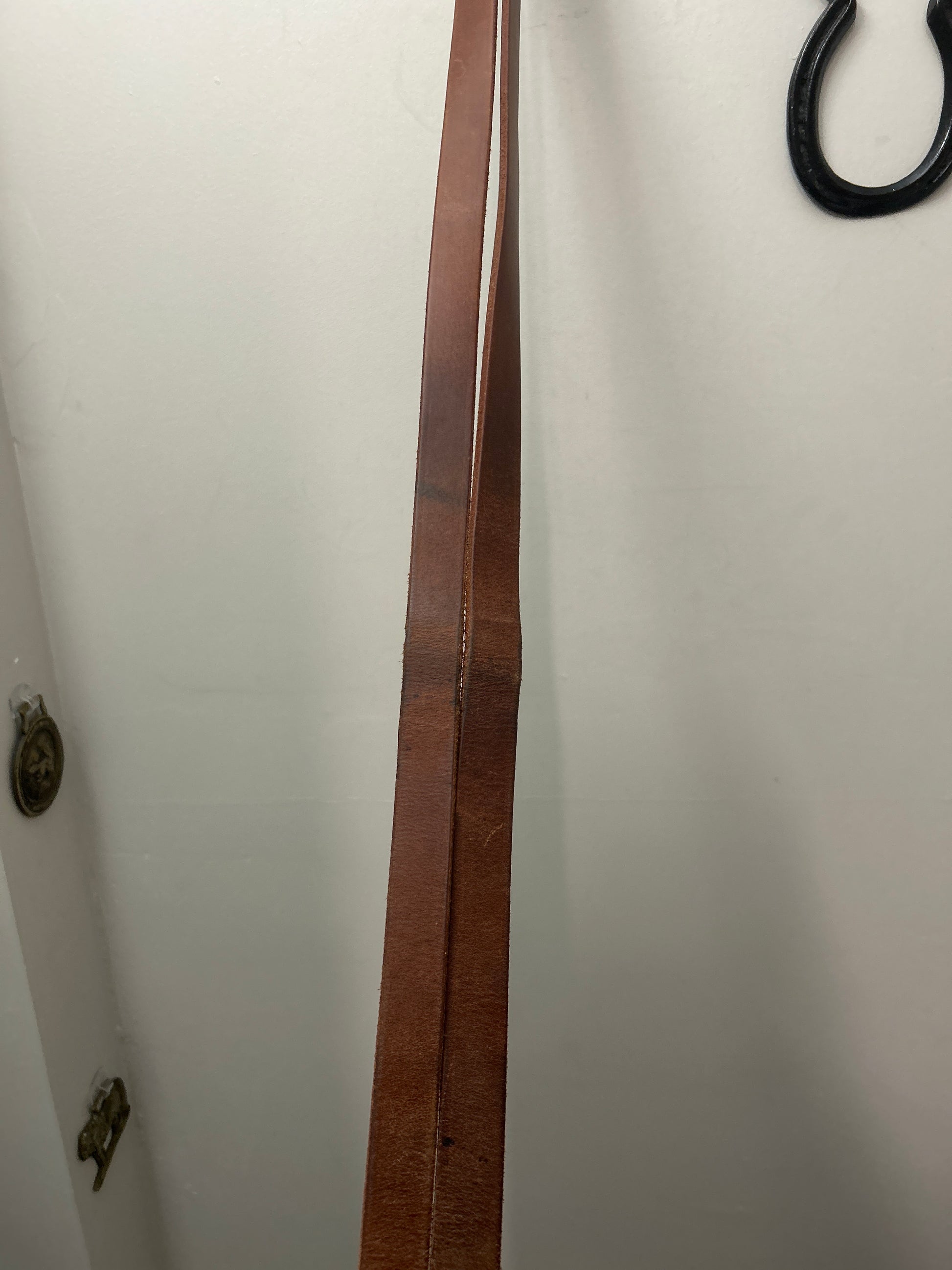 Brown Stirrup Leathers 57"-Stirrups-Consignment-Evolution Equestrian Co.
