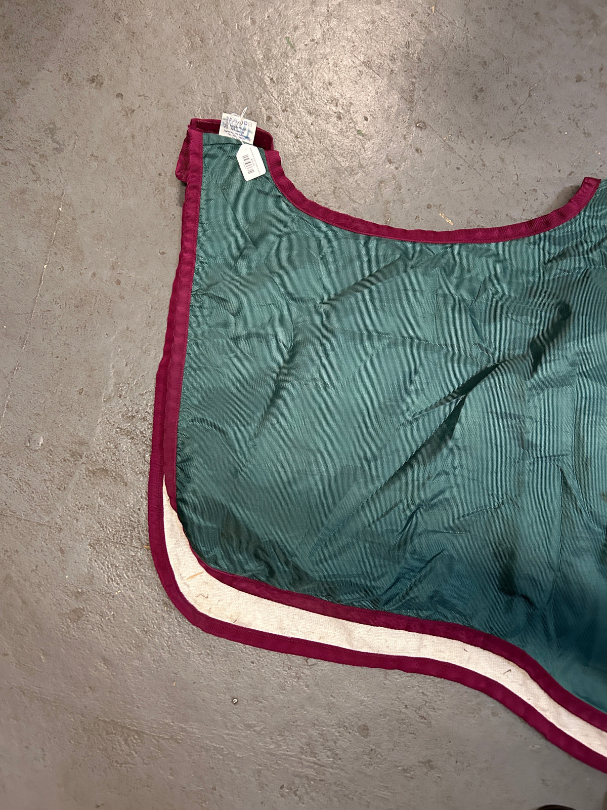 Bucas Quarter Sheet Hunter Green 81"-Horse Blankets & Sheets-Consignment-Evolution Equestrian Co.