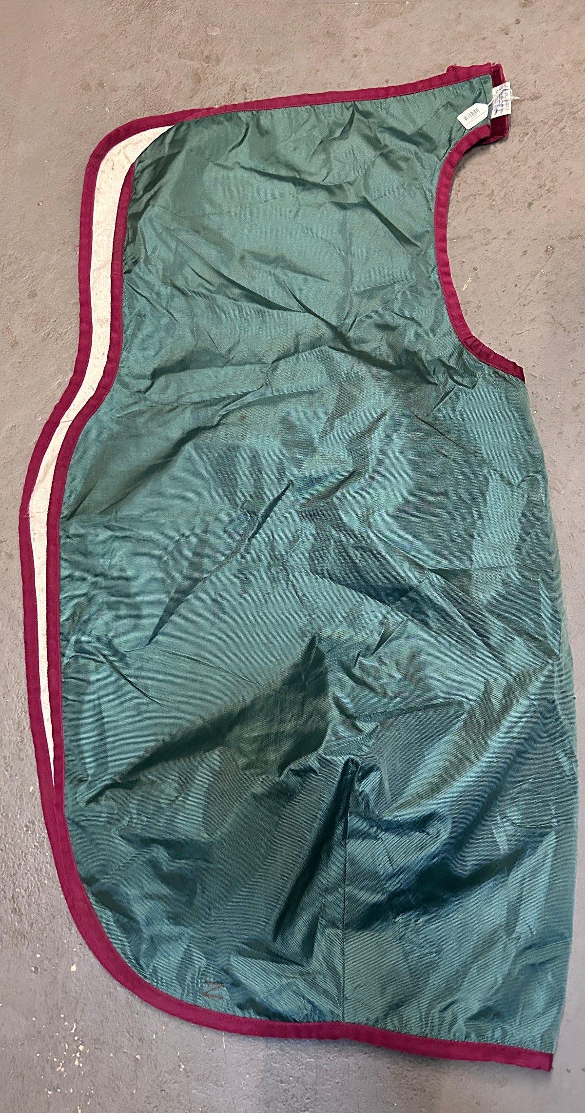 Bucas Quarter Sheet Hunter Green 81"-Horse Blankets & Sheets-Consignment-Evolution Equestrian Co.