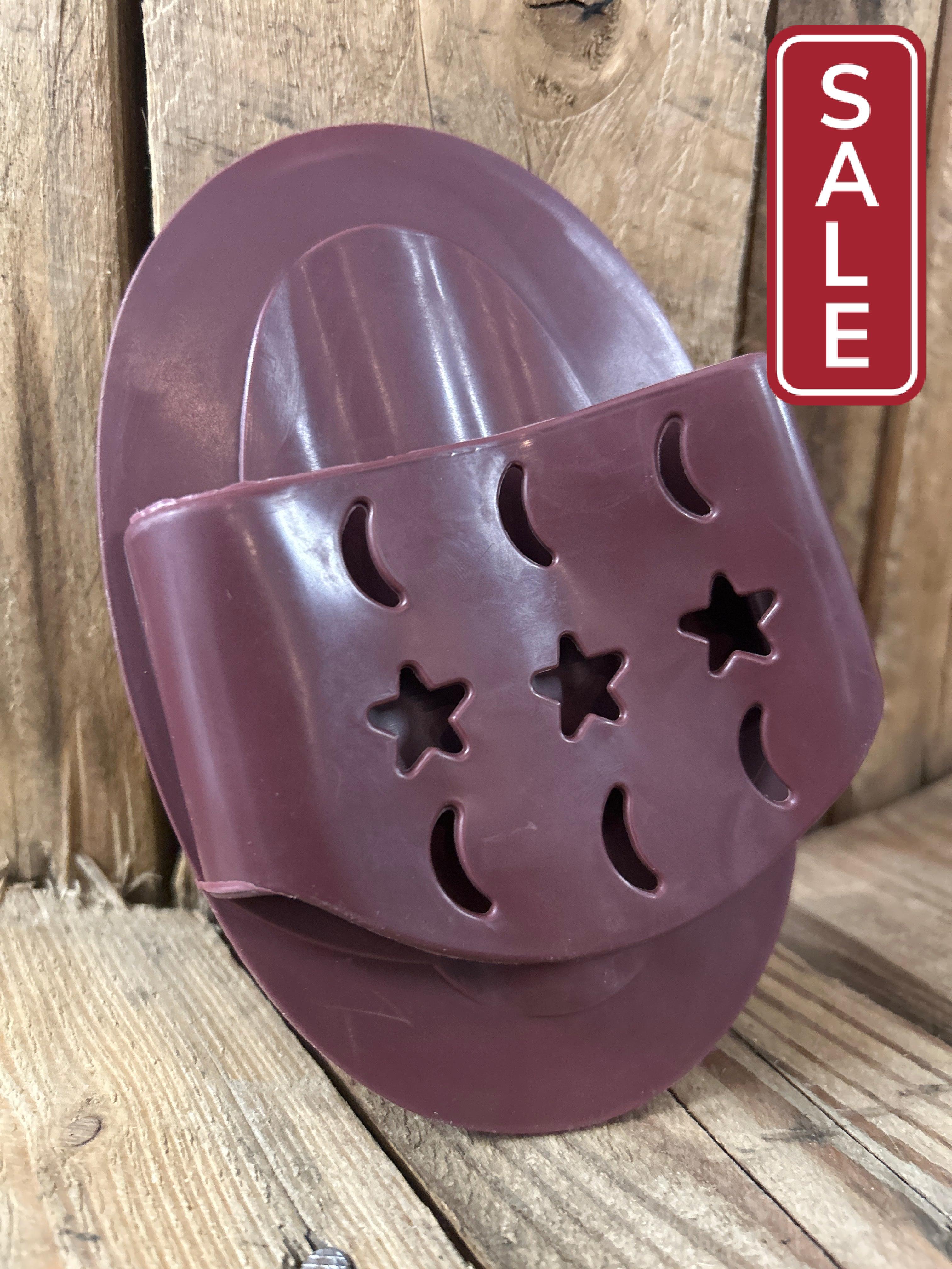 Burgundy Flexible Curry Comb-Horse Brush-Evolution Equestrian Co.-Evolution Equestrian Co.