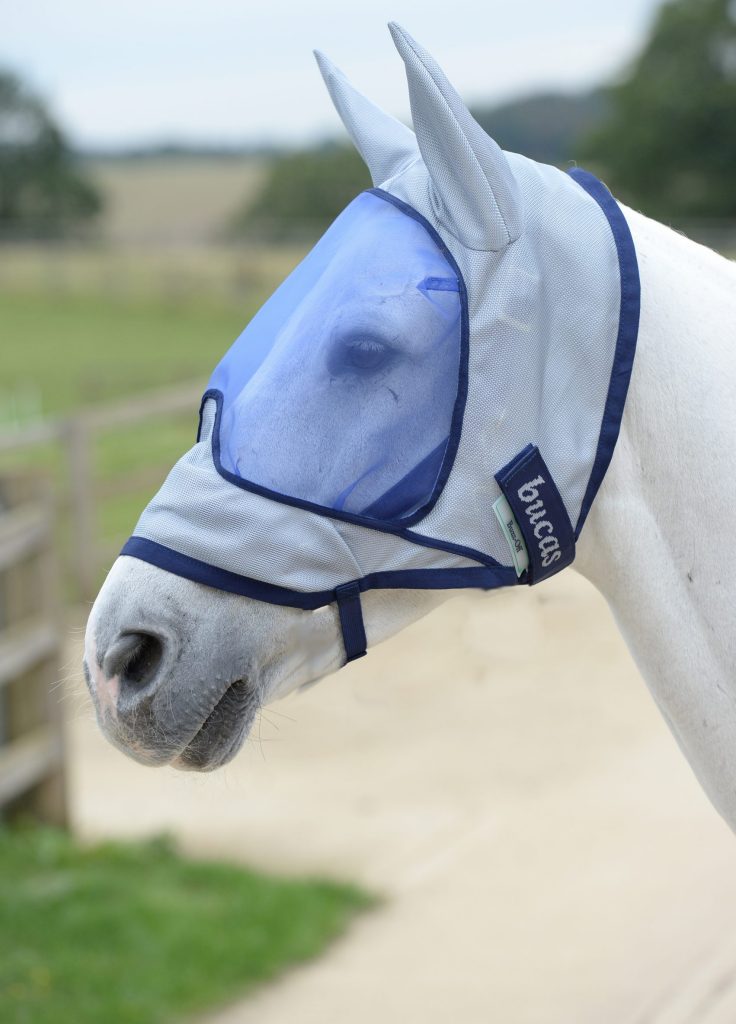 Bucas Buzz-Off Deluxe Fly Mask with Ears XLarge