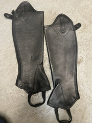 Auken Machester Leather Half Chaps Small