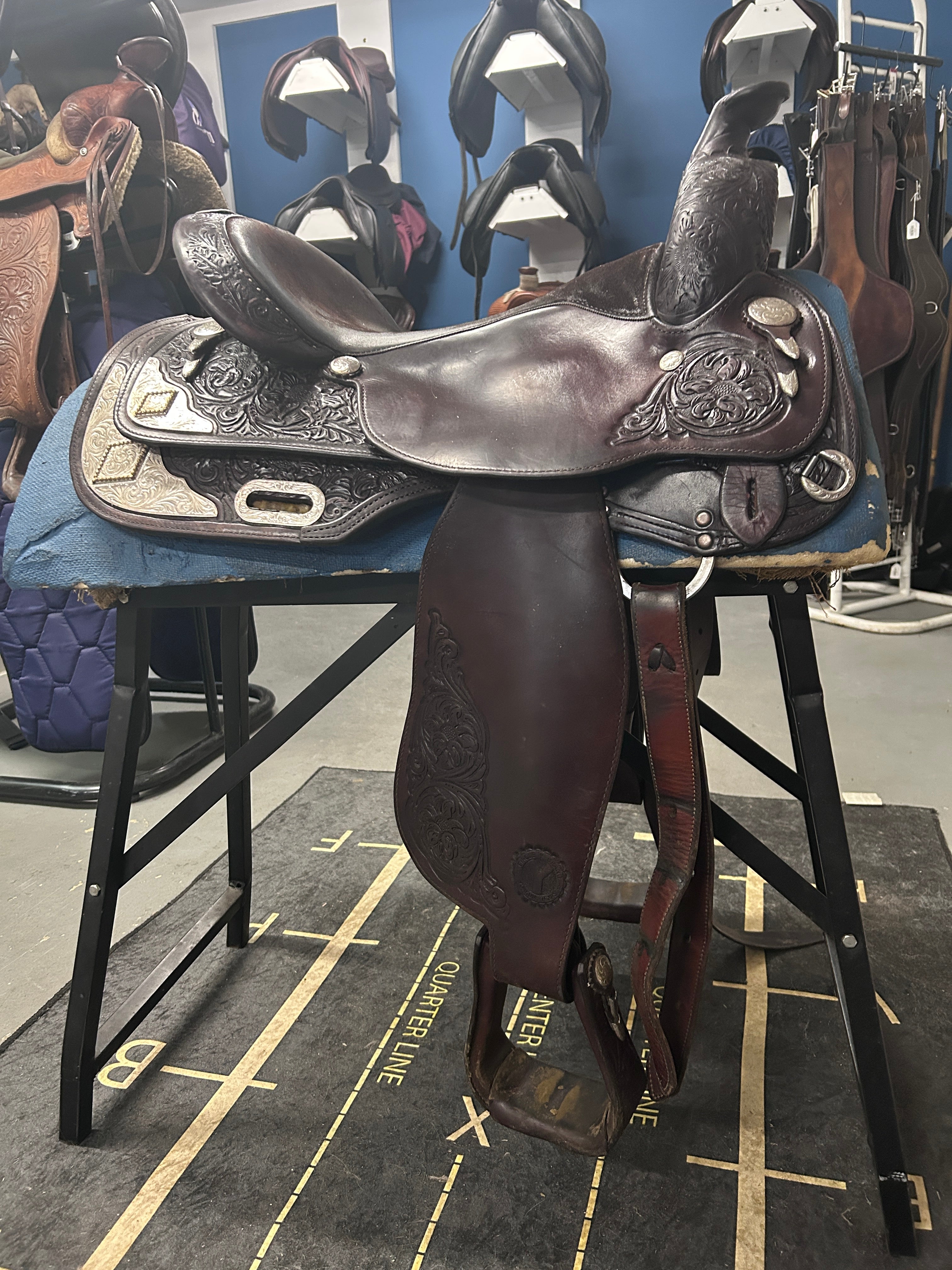 16"Circle Y Equitation Western Saddle