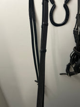 Load image into Gallery viewer, Black Older Dressage Bridle
