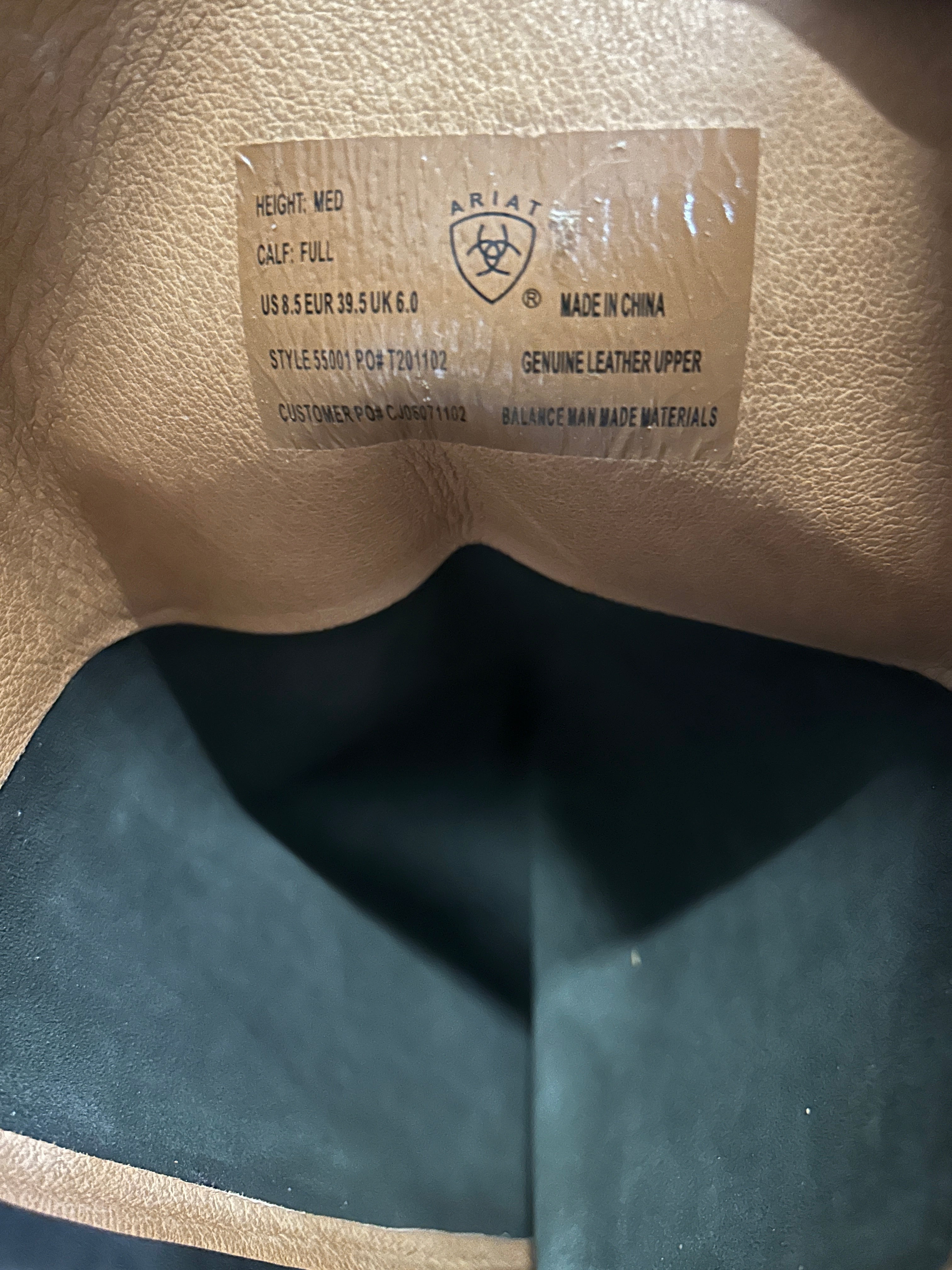 Ariat Heritage Contour II Tall Boots 8 Full