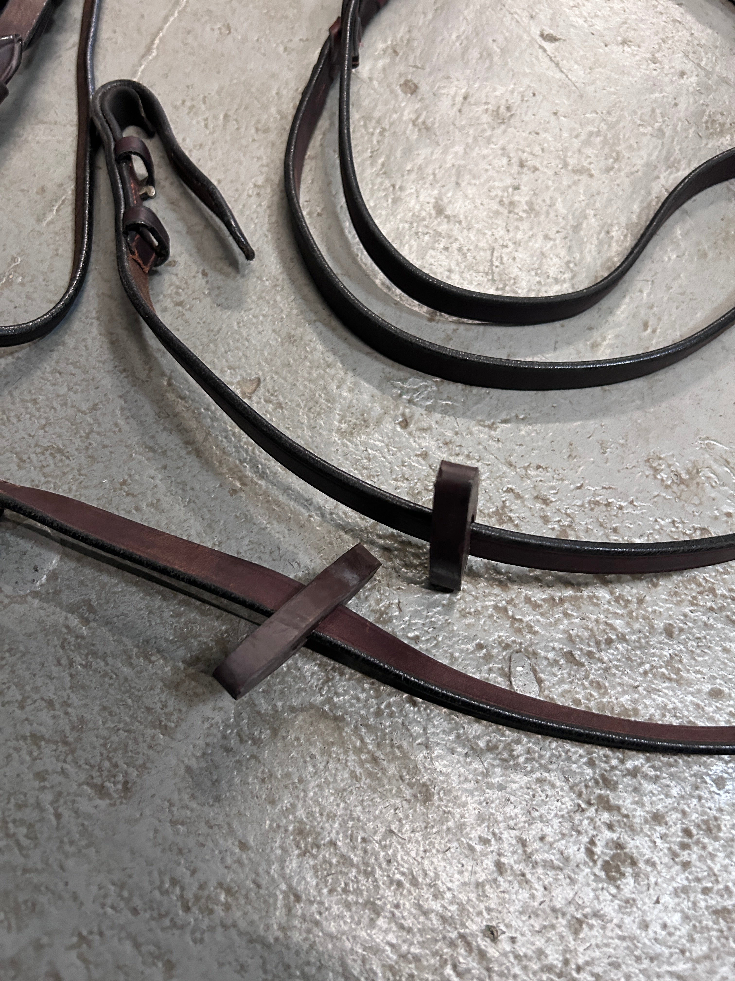 English Bridle with Fancy Stitching Cob
