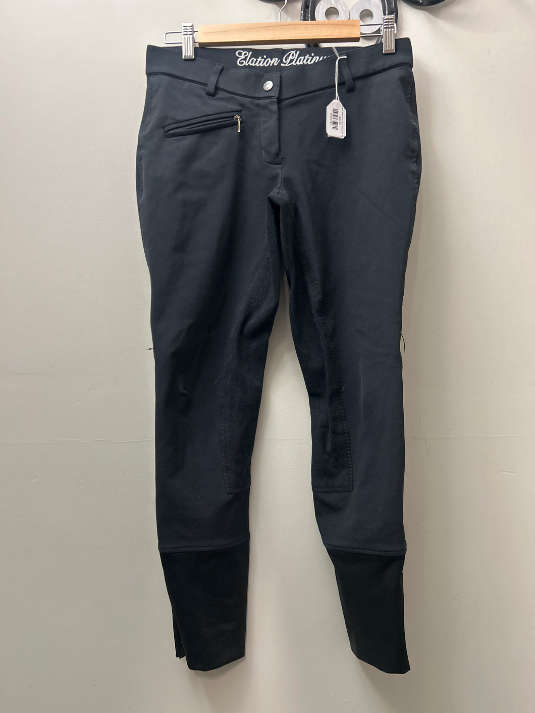 Elation Black Full Seat Breeches 28
