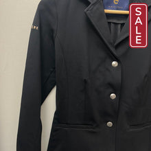 Load image into Gallery viewer, CRINIERE Antionette Riding Competition Coat-Clothing-Consignment-XXSmall Black-Evolution Equestrian Co.
