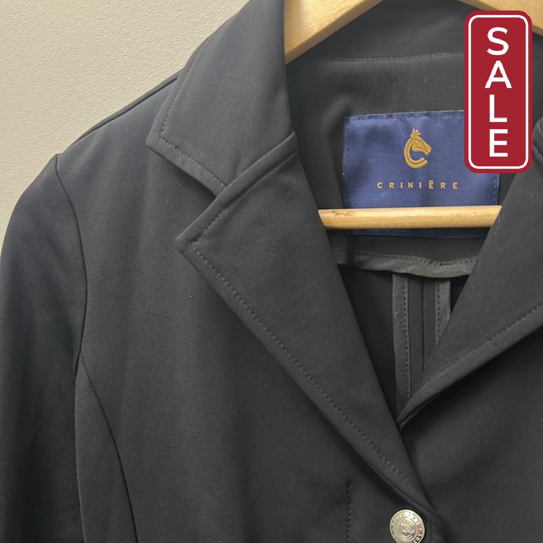 CRINIERE Antionette Riding Competition Coat-Clothing-Consignment-XXSmall Black-Evolution Equestrian Co.