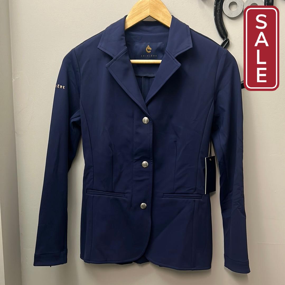 CRINIERE Antionette Riding Competition Coat-Clothing-Consignment-Small Navy-Evolution Equestrian Co.