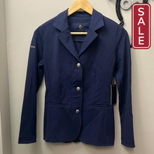 Load image into Gallery viewer, CRINIERE Antionette Riding Competition Coat-Clothing-Consignment-Small Navy-Evolution Equestrian Co.
