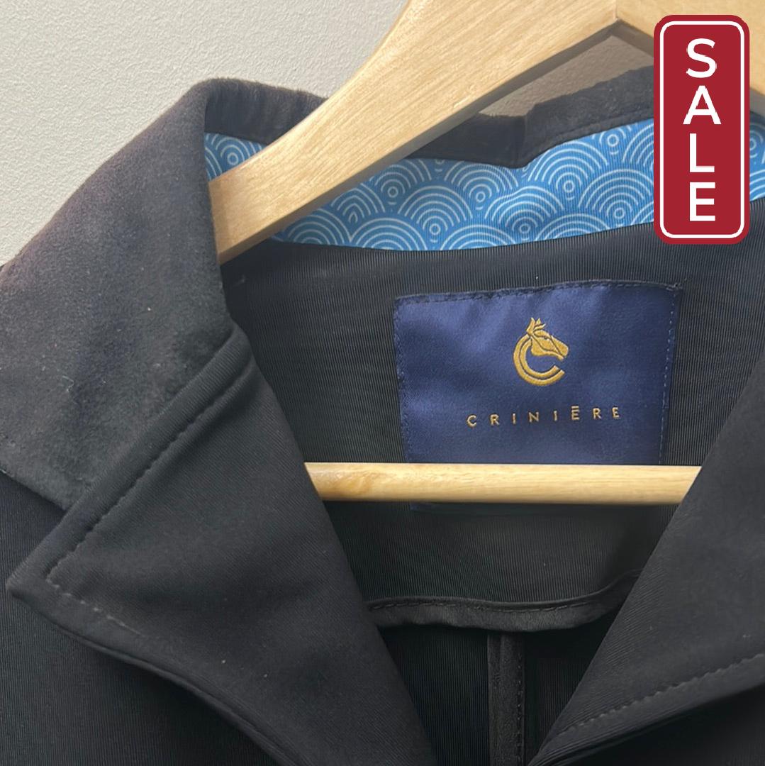 CRINIERE Ella Riding Competition Coat-Clothing-Consignment-XXS Navy-Evolution Equestrian Co.