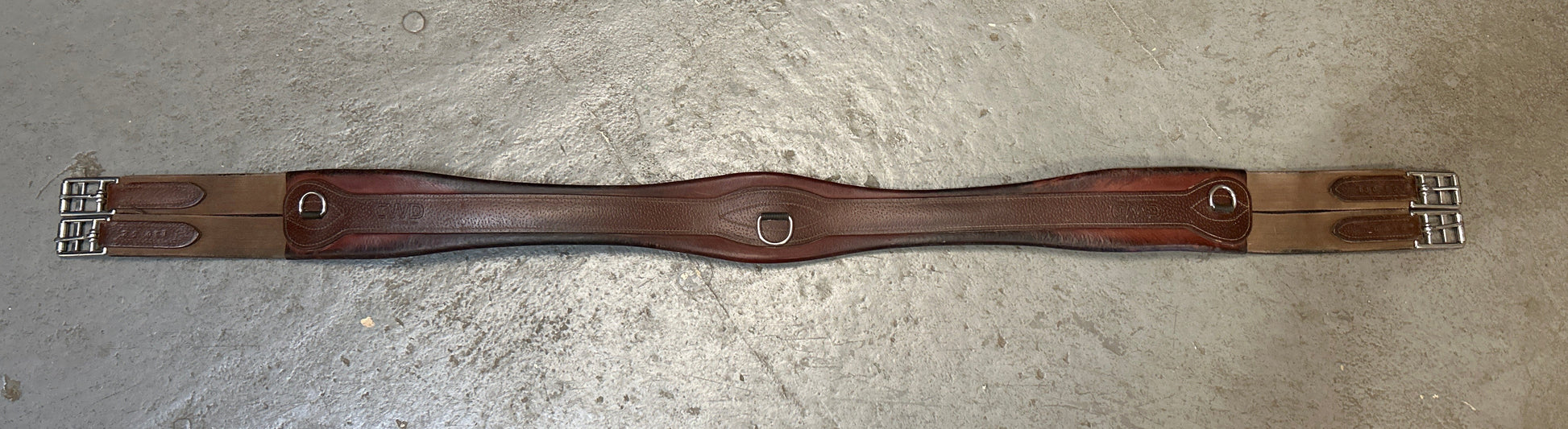 CWD Leather Girth 52"-English Girth-Consignment-Evolution Equestrian Co.