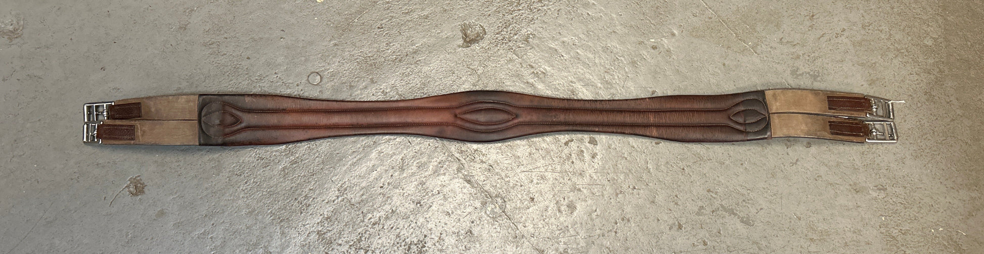 CWD Leather Girth 52"-English Girth-Consignment-Evolution Equestrian Co.