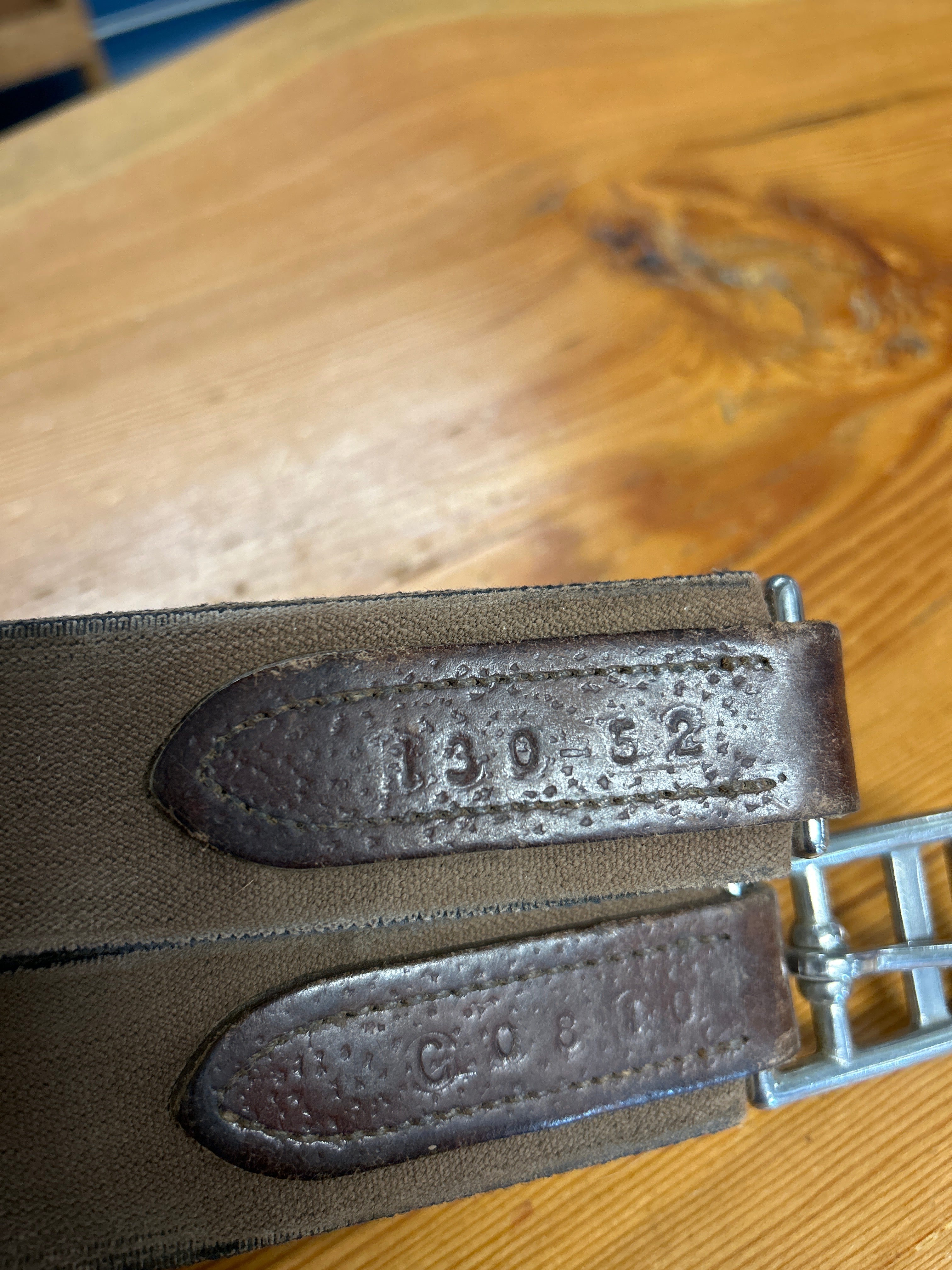 CWD Leather Girth 52"-English Girth-Consignment-Evolution Equestrian Co.