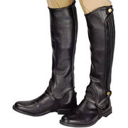 Can Pro Leather Half Chaps-Half Chaps-Can Pro Equestrian Supply-XSmall-Evolution Equestrian Co.