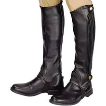 Load image into Gallery viewer, Can Pro Leather Half Chaps-Half Chaps-Can Pro Equestrian Supply-XSmall-Evolution Equestrian Co.
