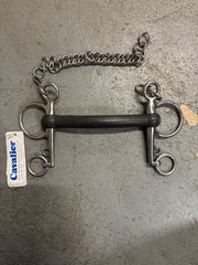 Cavalier Rubber Mouth Pelham 5.5"-Bit-Consignment-Evolution Equestrian Co.