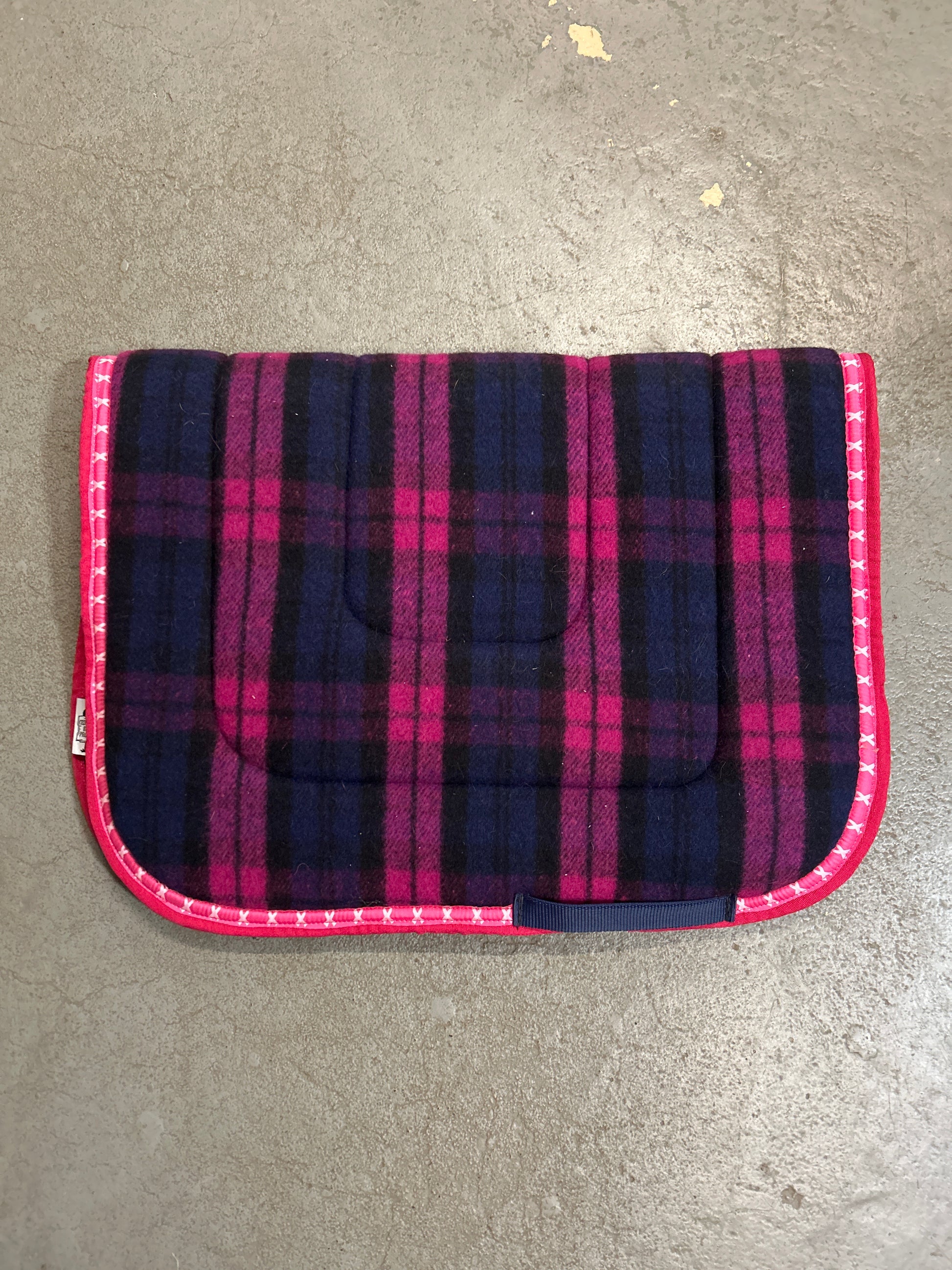 Cedar Lodge F* Cancer English Saddle Pad-Dressage Saddle Pad-Consignment-Evolution Equestrian Co.