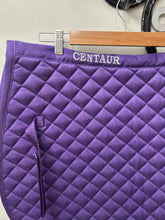 Load image into Gallery viewer, Centaur Imperial Quilted Saddle Pad Purple-English Saddle Pads-Consignment-Evolution Equestrian Co.
