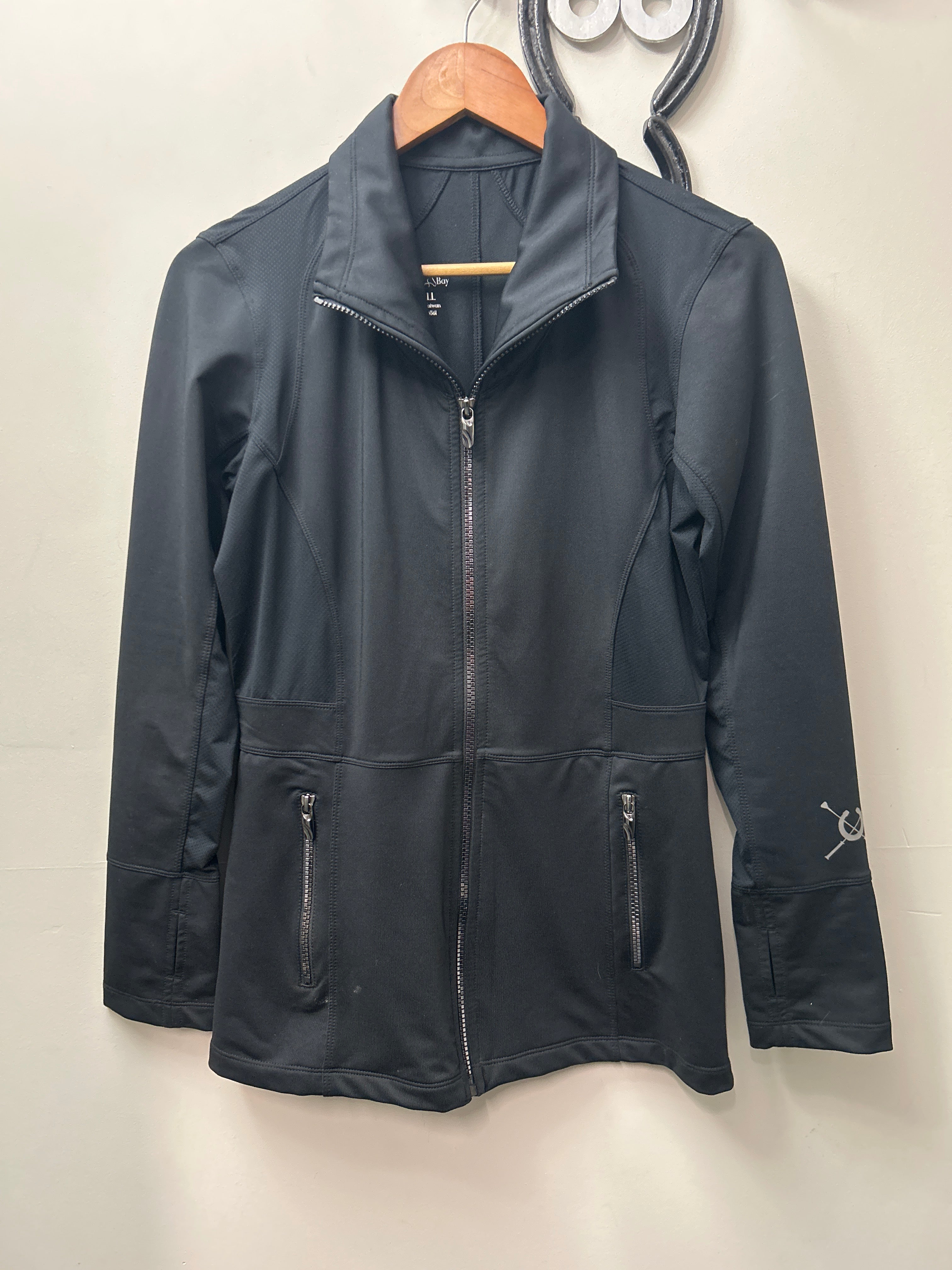 Chestnut Bay Black Lightweight Jacket Small-Jacket-Consignment-Evolution Equestrian Co.