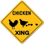 Chicken Crossing Sign-Stable Supplies-Can Pro Equestrian Supply-Evolution Equestrian Co.