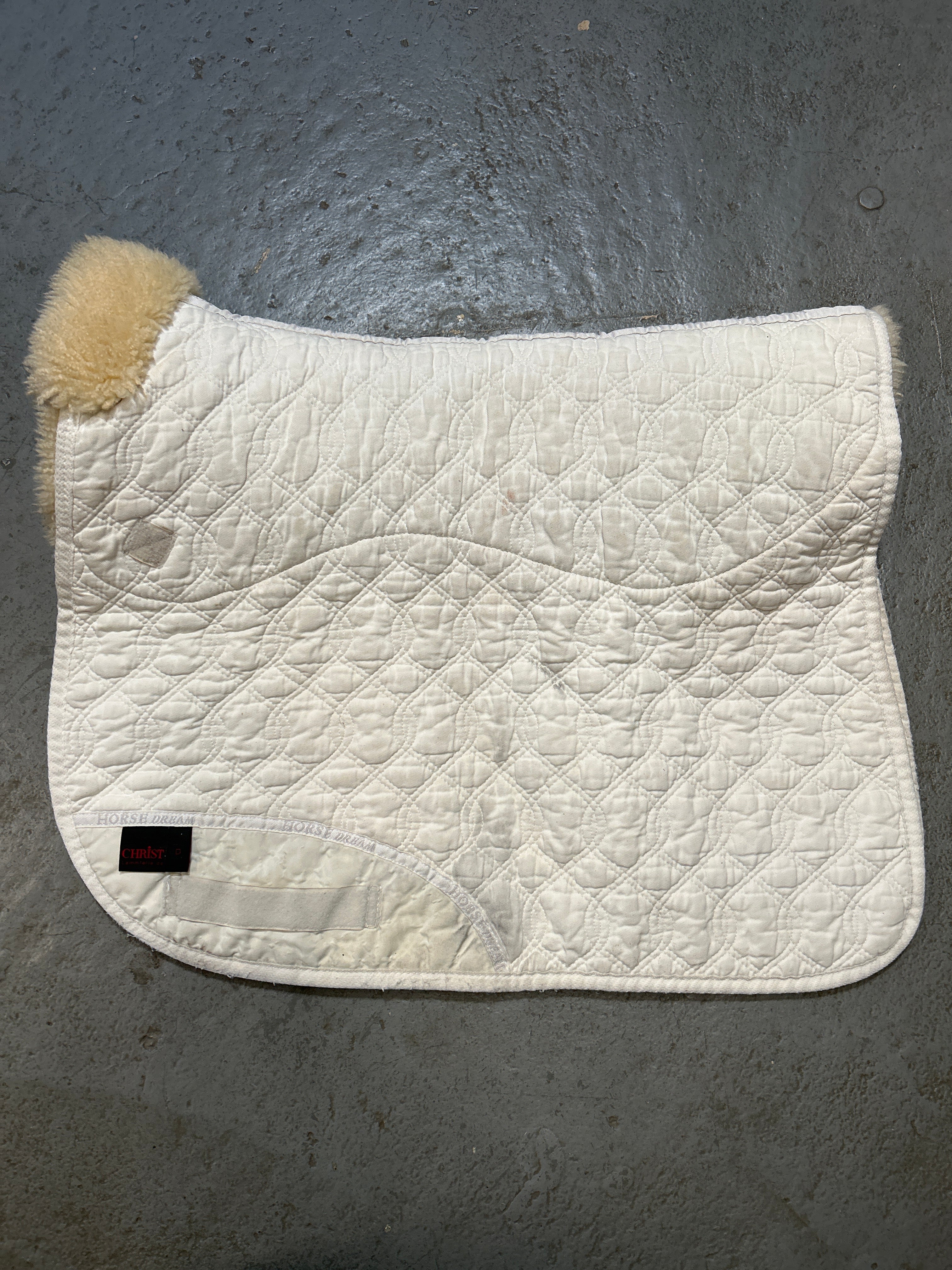 Christ Lammfelle Sheepskin Dressage Pad-Dressage Saddle Pad-Consignment-Evolution Equestrian Co.