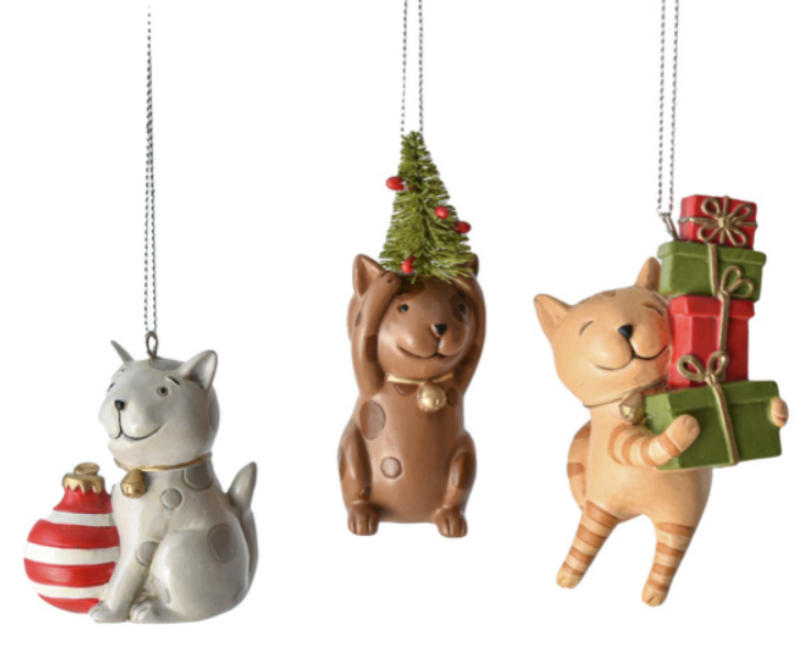 Christmas Cat Ornaments