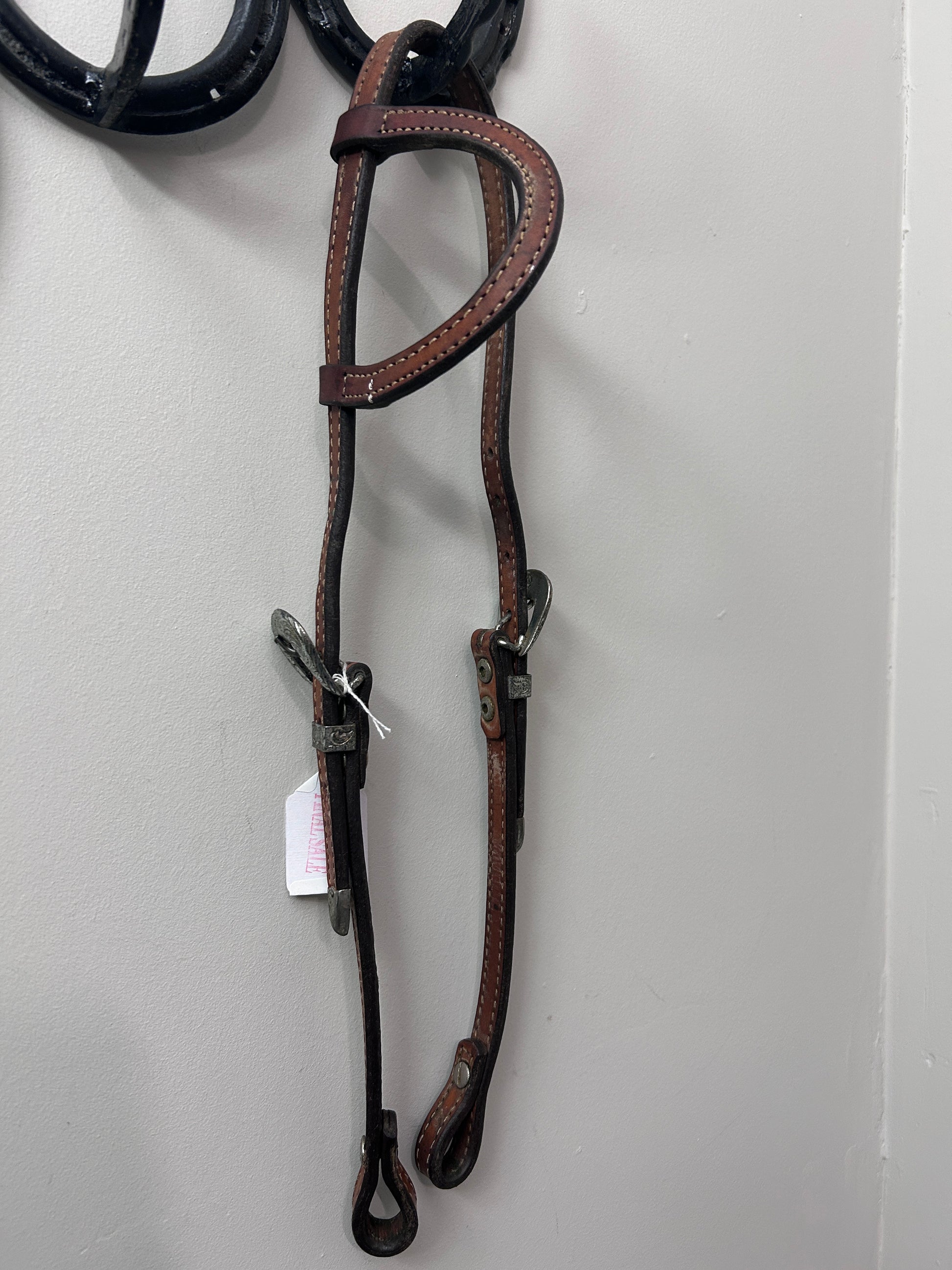 Circle Y Light Oil One Ear Headstall-Western Headstall-Consignment-Evolution Equestrian Co.